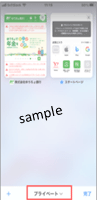 画像：iOS15・16の確認方法２